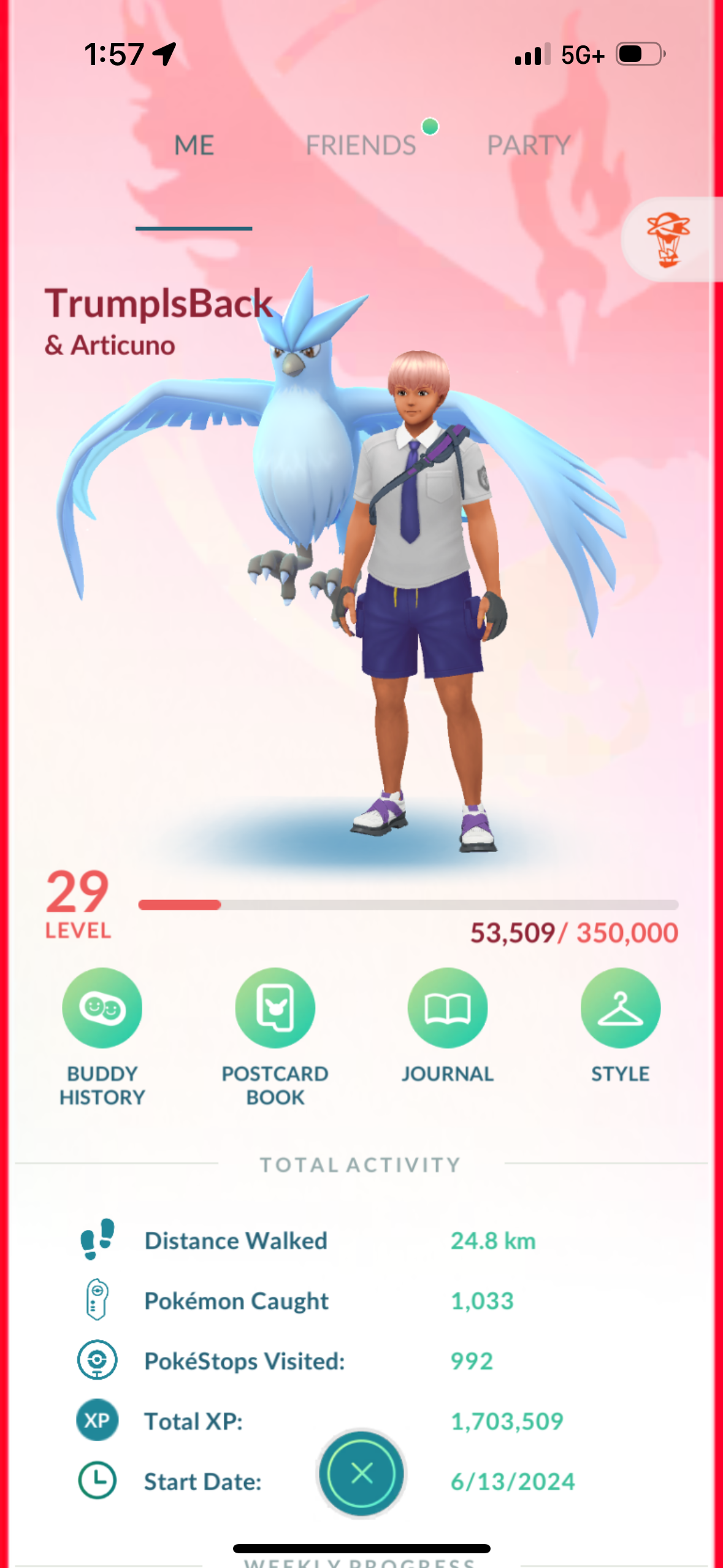 TrumpIsBack account (39 shiny/legendary/gigantamax)