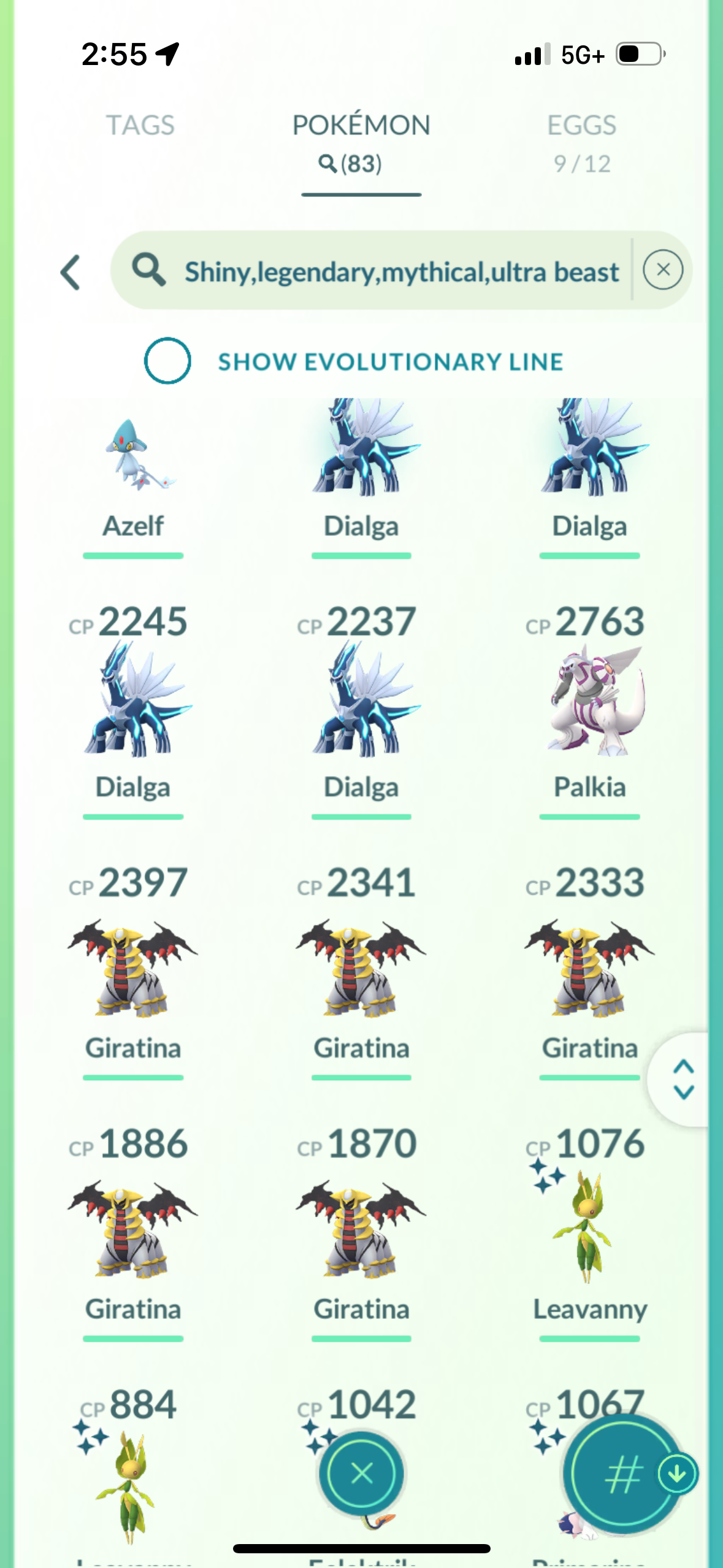 StayBlazing account (92 shiny/legendary)
