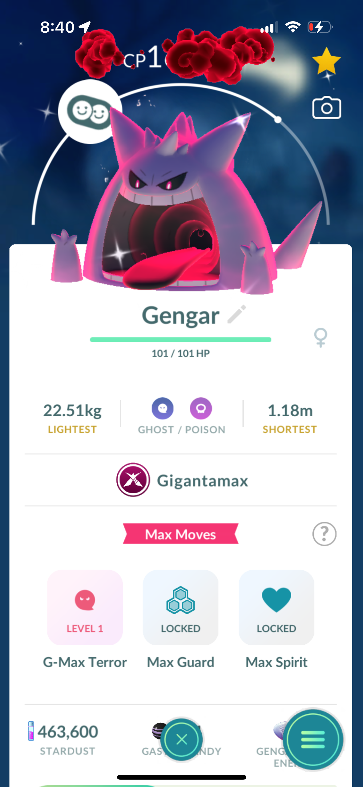Gfdsaqwe5858 account (17 Gigantamax/Legendary/Shiny)