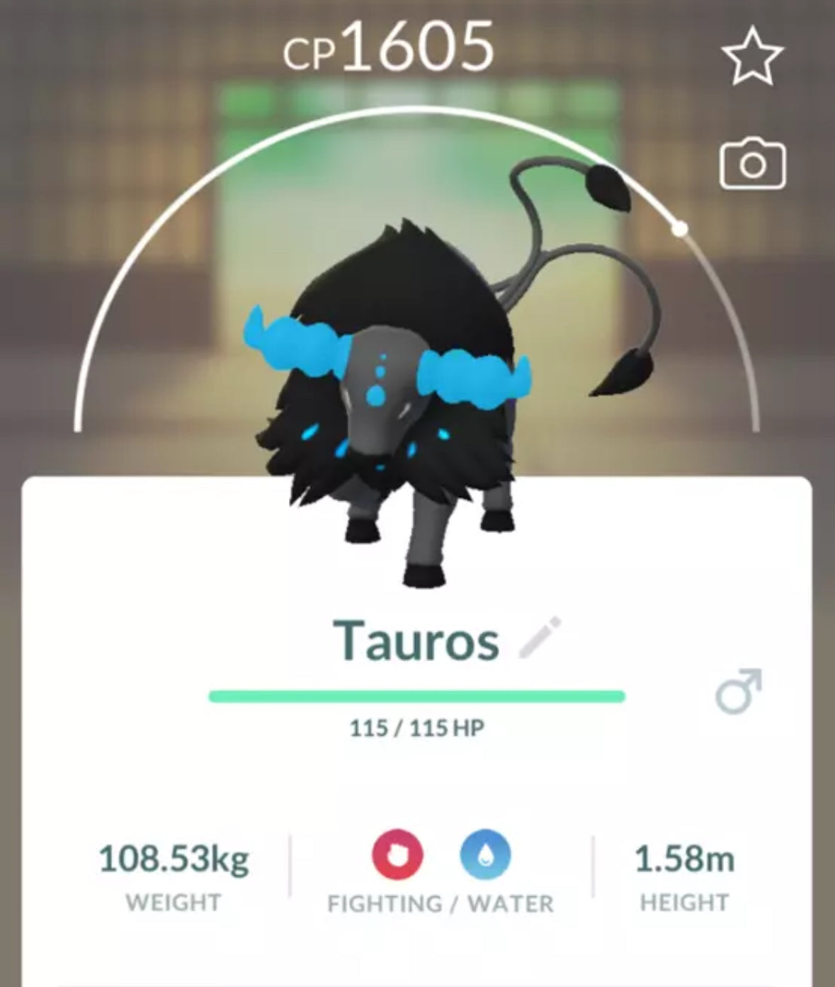 Paldean Tauros Aqua trade