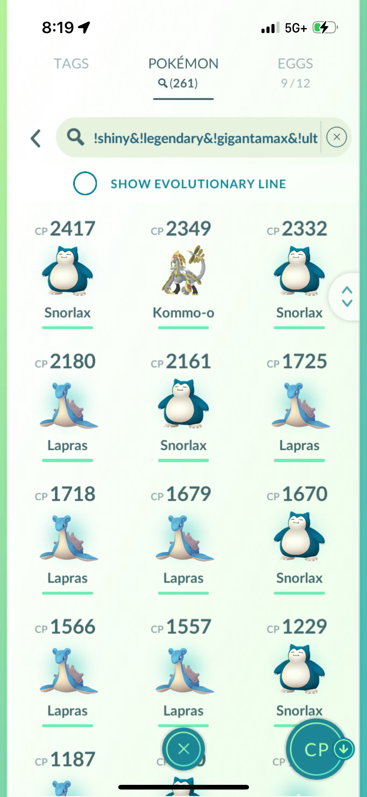BiblicalTrainer account (36 shiny)