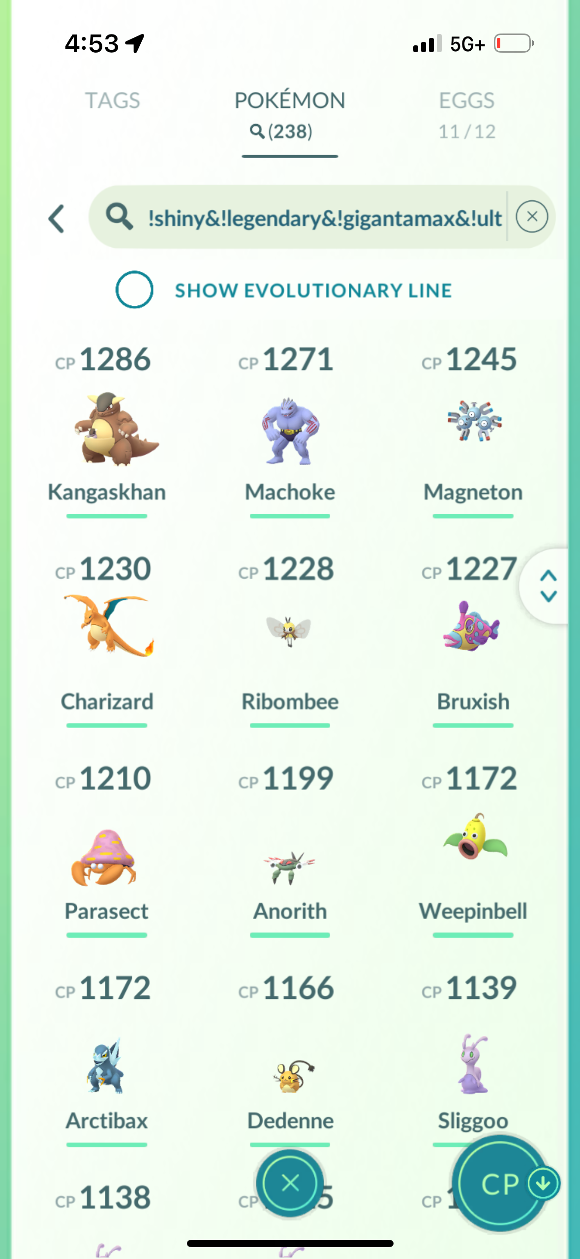 InventYourself account (16 shiny/legendary)