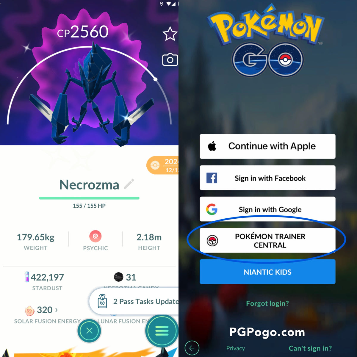 Shiny Necrozma account