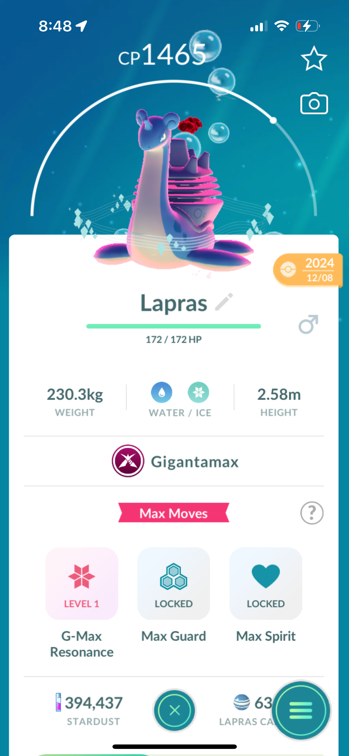 GTPMaxPack (14 Gmax/7 shiny/legendary