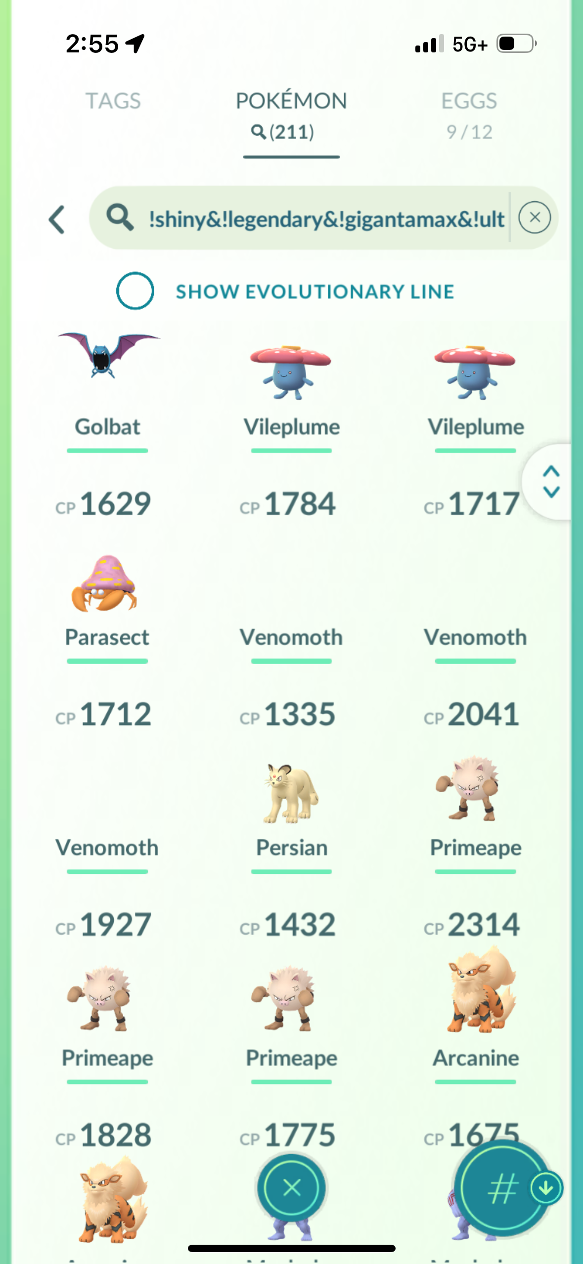 StayBlazing account (92 shiny/legendary)