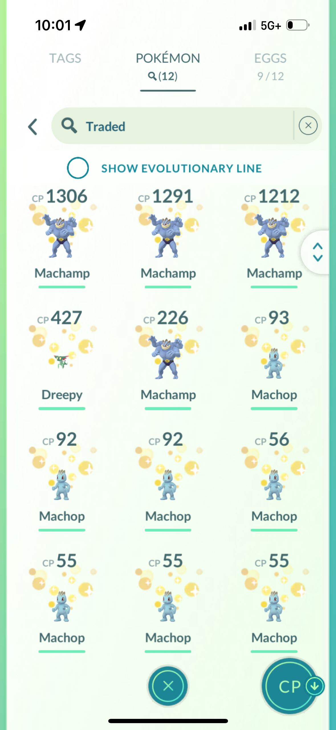 RelicanthGTP account (66 shiny/legendary)