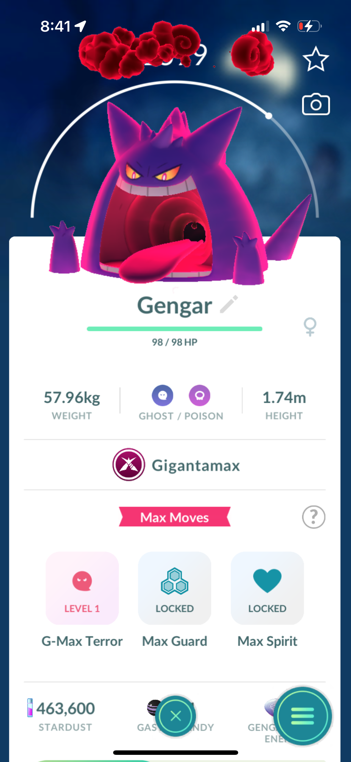 Gfdsaqwe5858 account (17 Gigantamax/Legendary/Shiny)