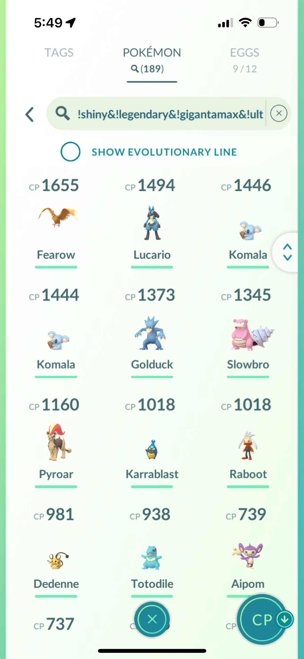 GOPLUG92 account (42 Gigantamax/Legendary/Shiny)