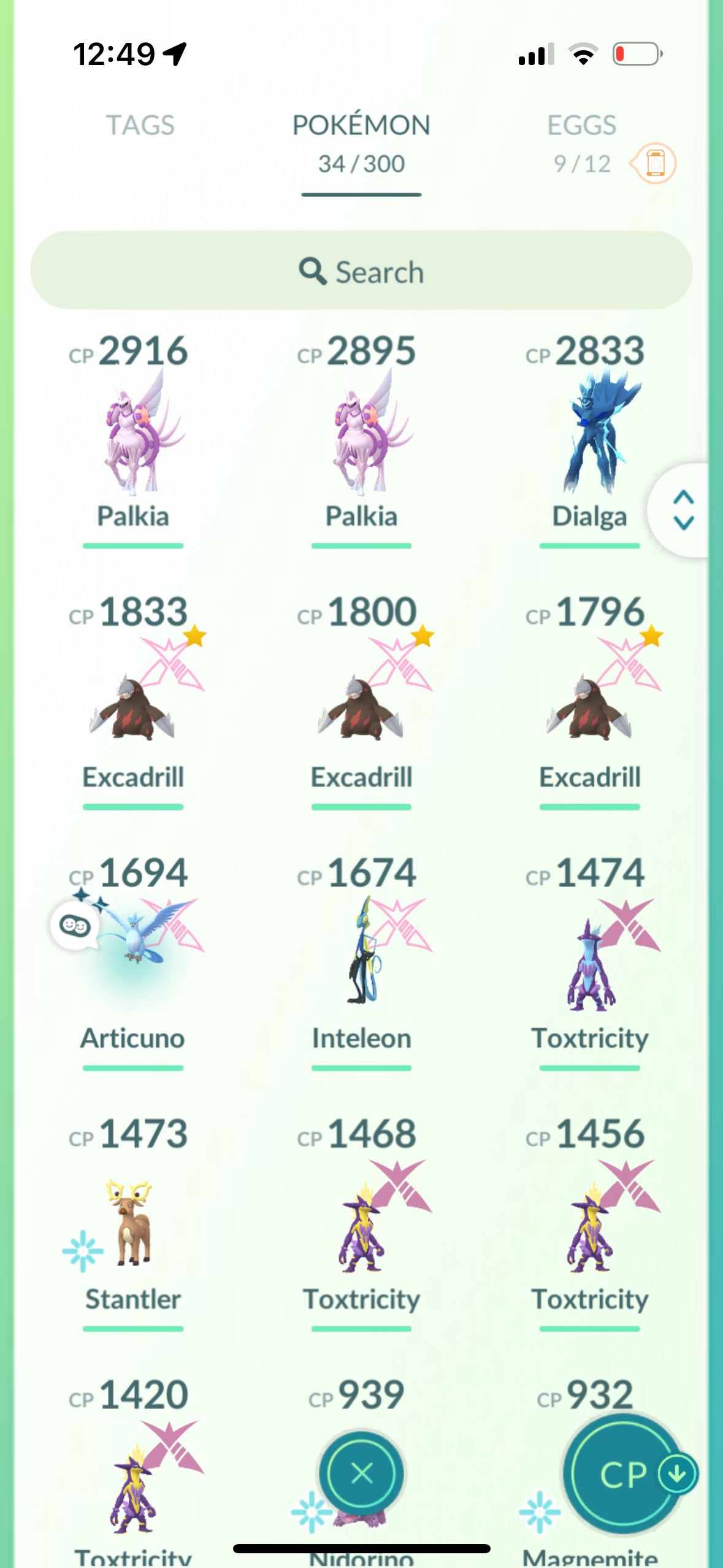 ArticunoDynamax account