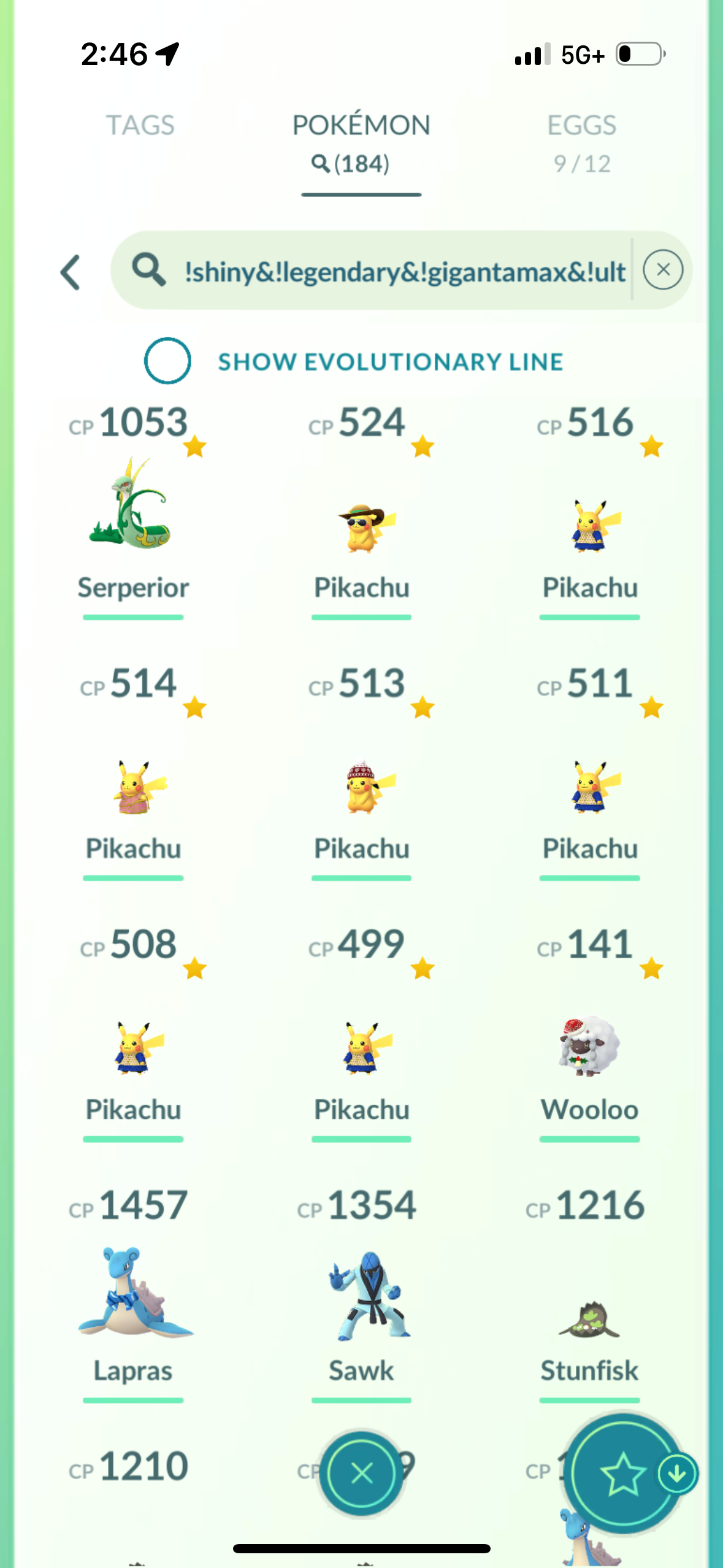 StealingDreams account (16 Shiny/Legendary)