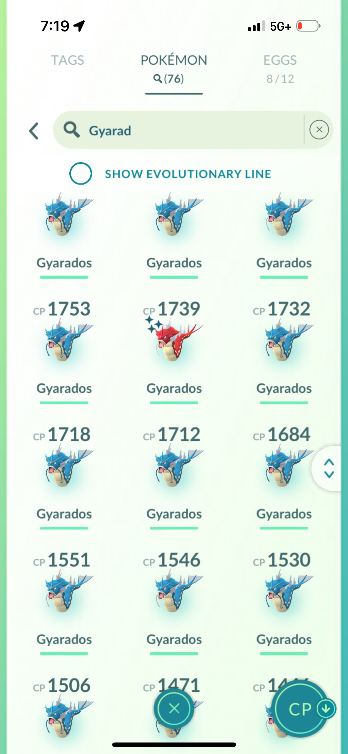 iMewtwoV40 account (51 shiny/legendary)