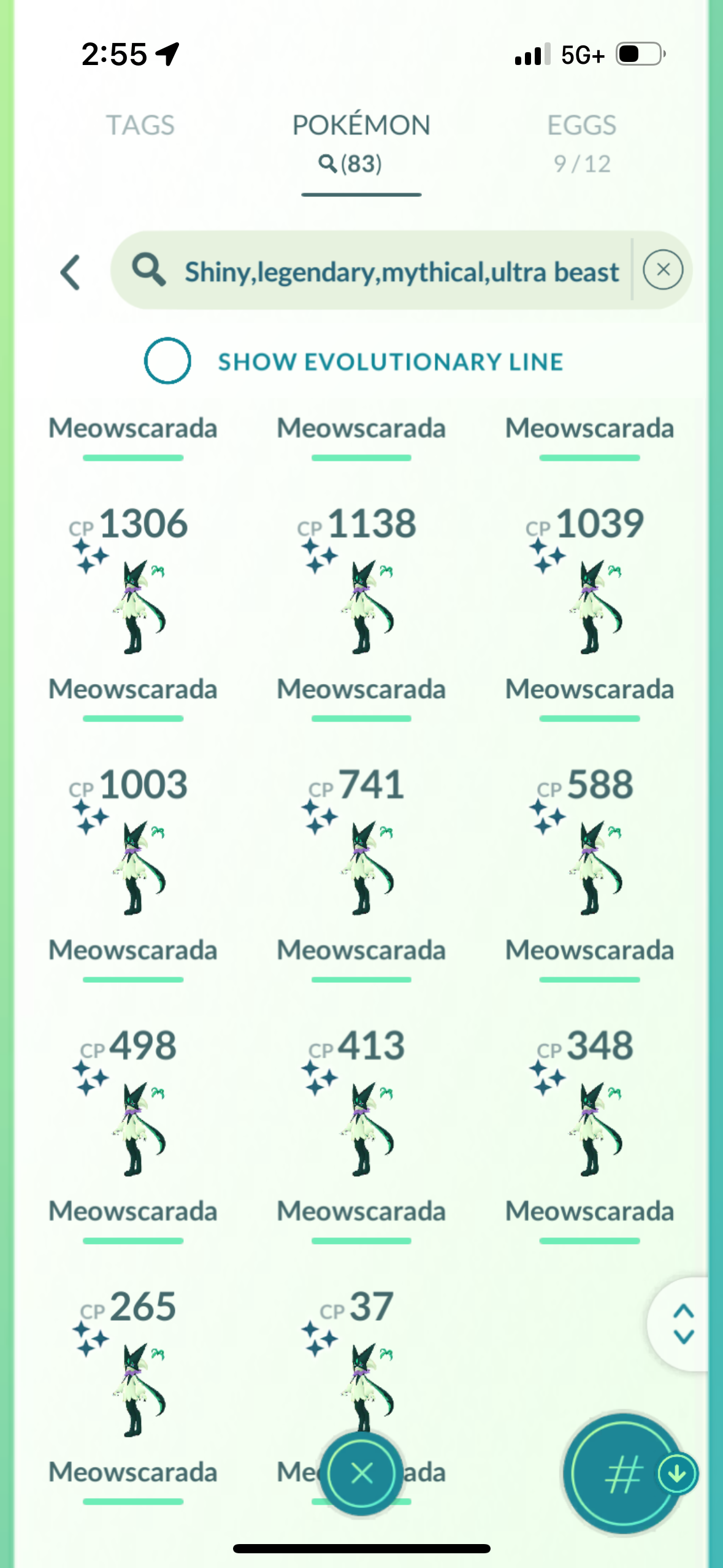 StayBlazing account (92 shiny/legendary)