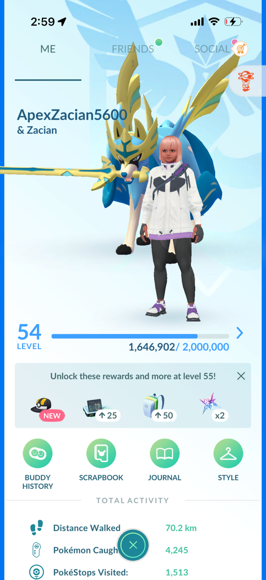 ApexZacian5600 (51 Shiny/Legendary + Crown Legendary