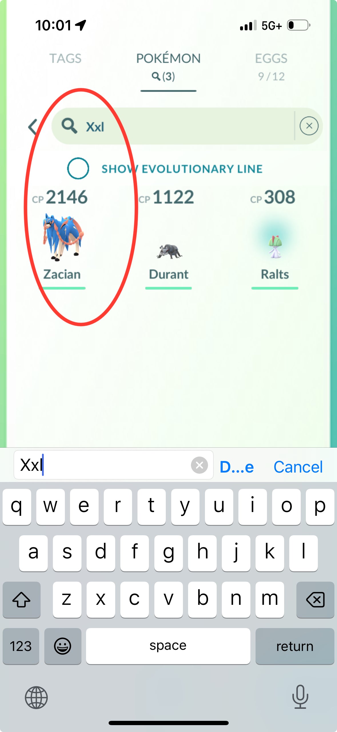 RelicanthGTP account (66 shiny/legendary)