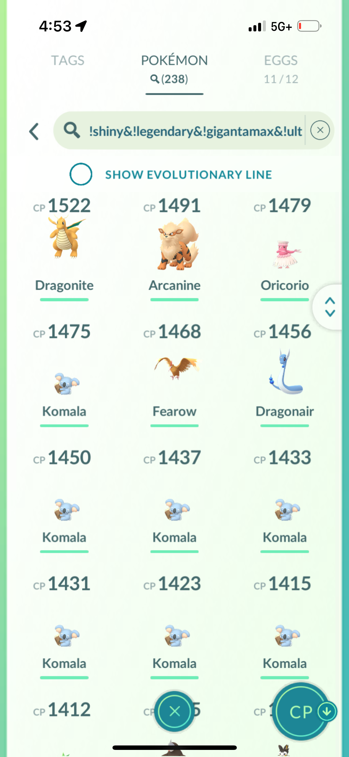 InventYourself account (16 shiny/legendary)