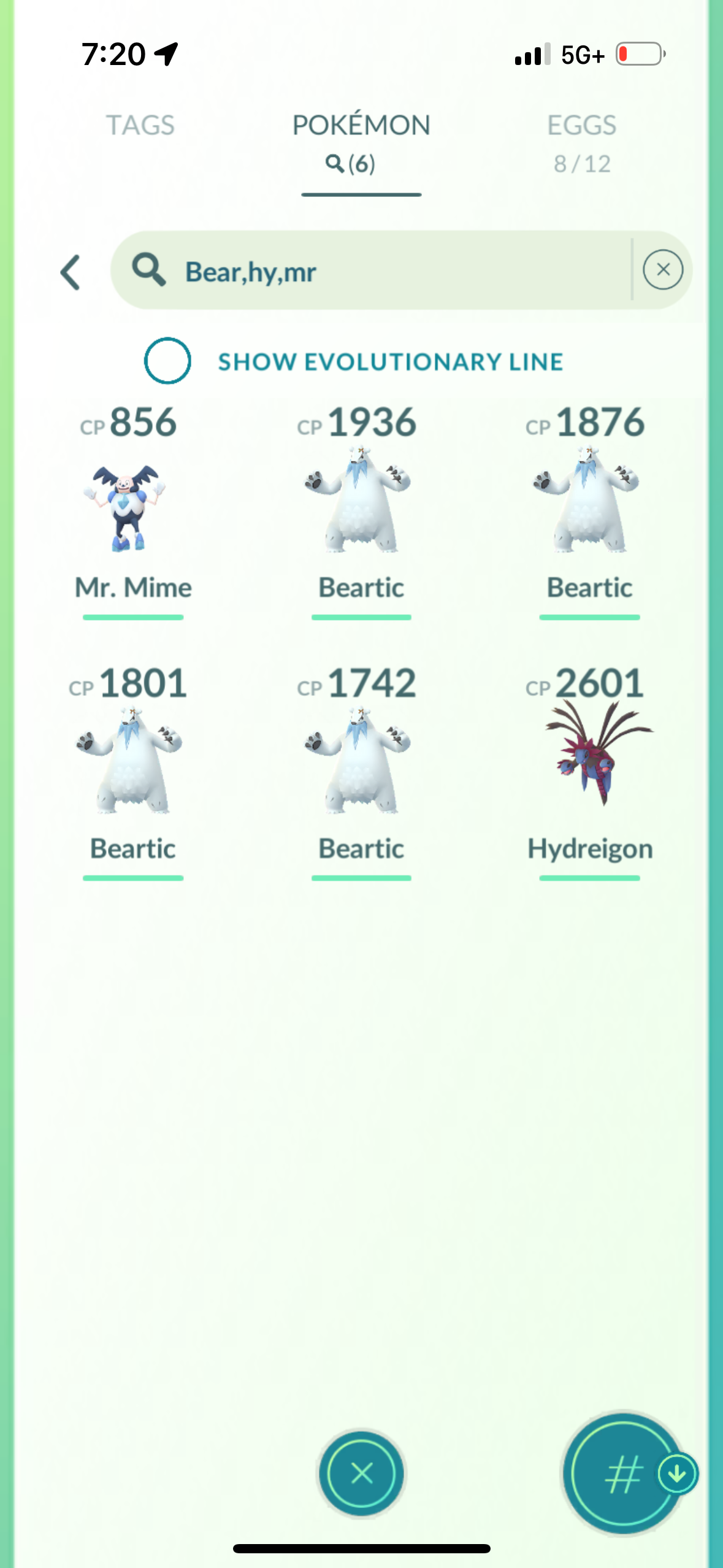 iMewtwoV40 account (51 shiny/legendary)