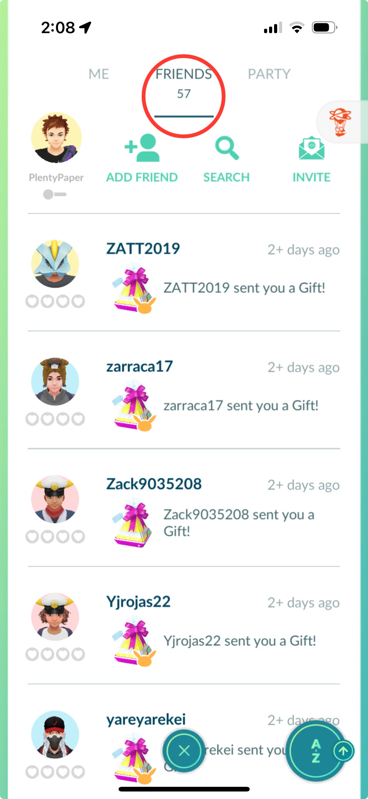 PlentyPaper account