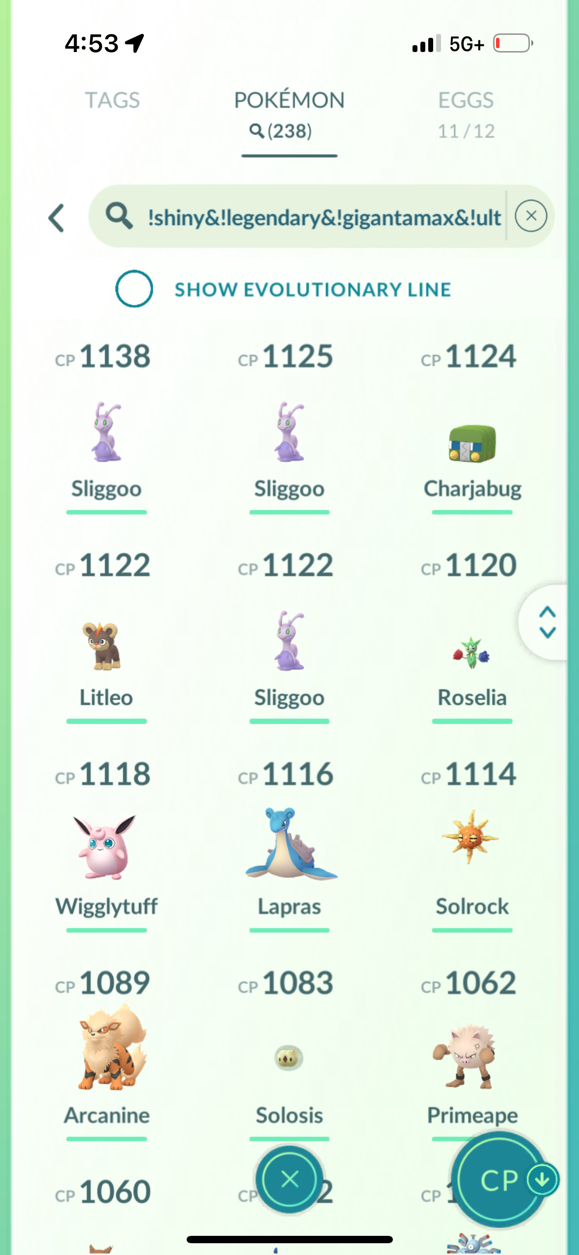 InventYourself account (16 shiny/legendary)