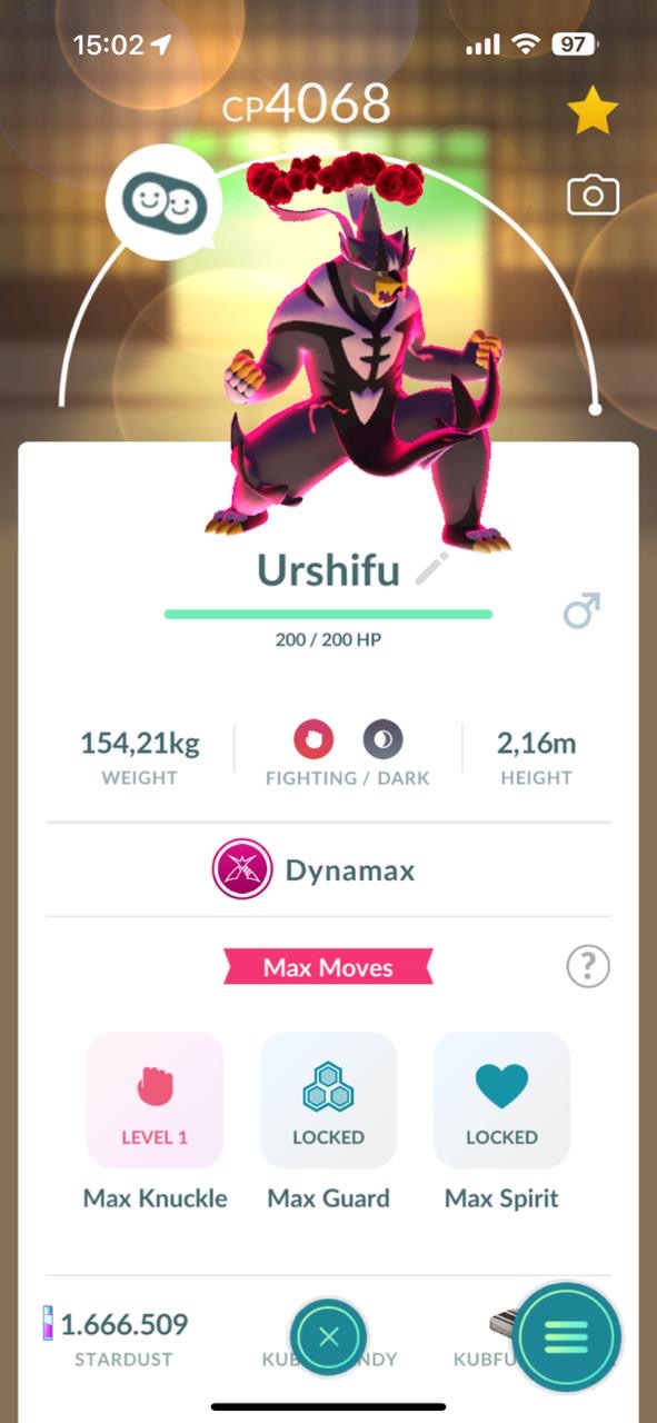 Urshifu account