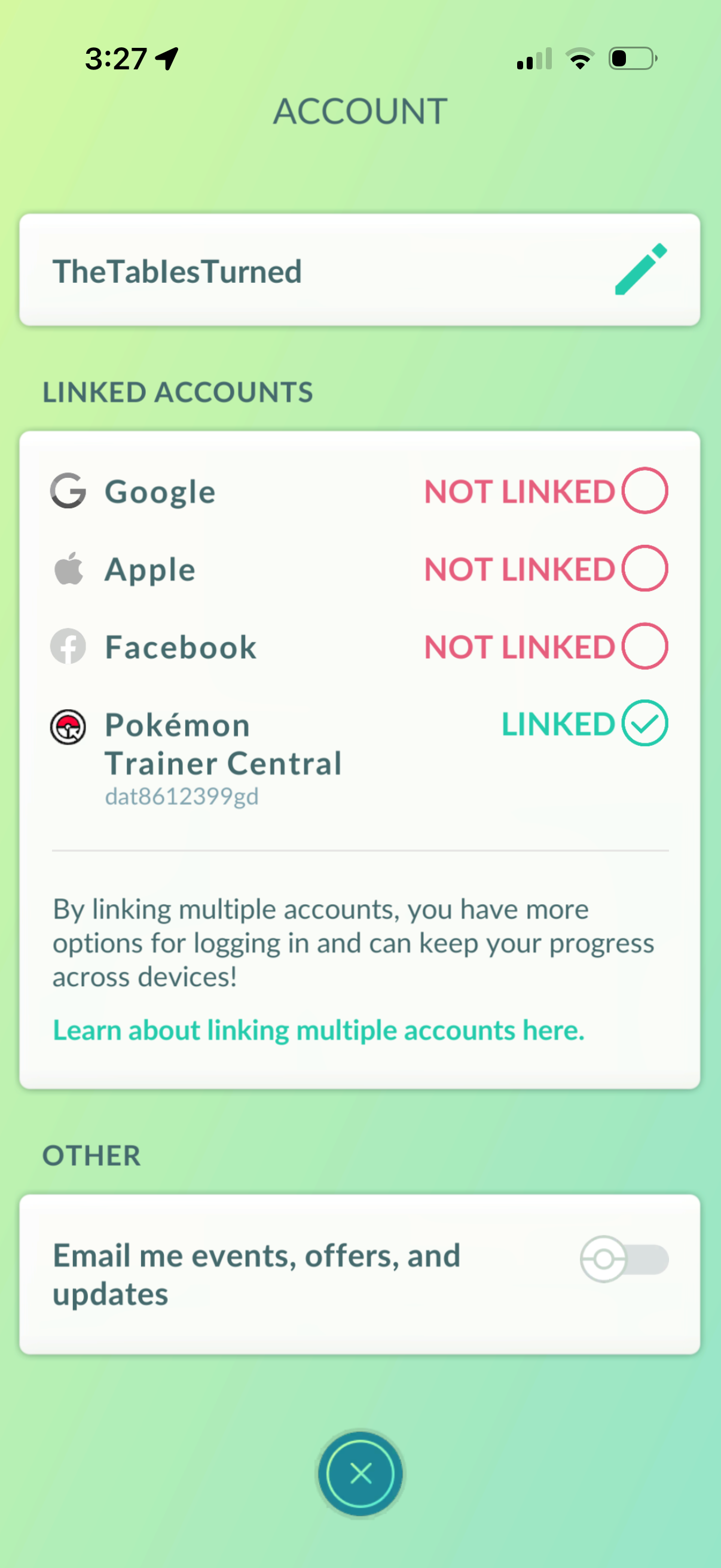 TheTablesTurned account (13 Shiny/Legendary/Gigantamax)