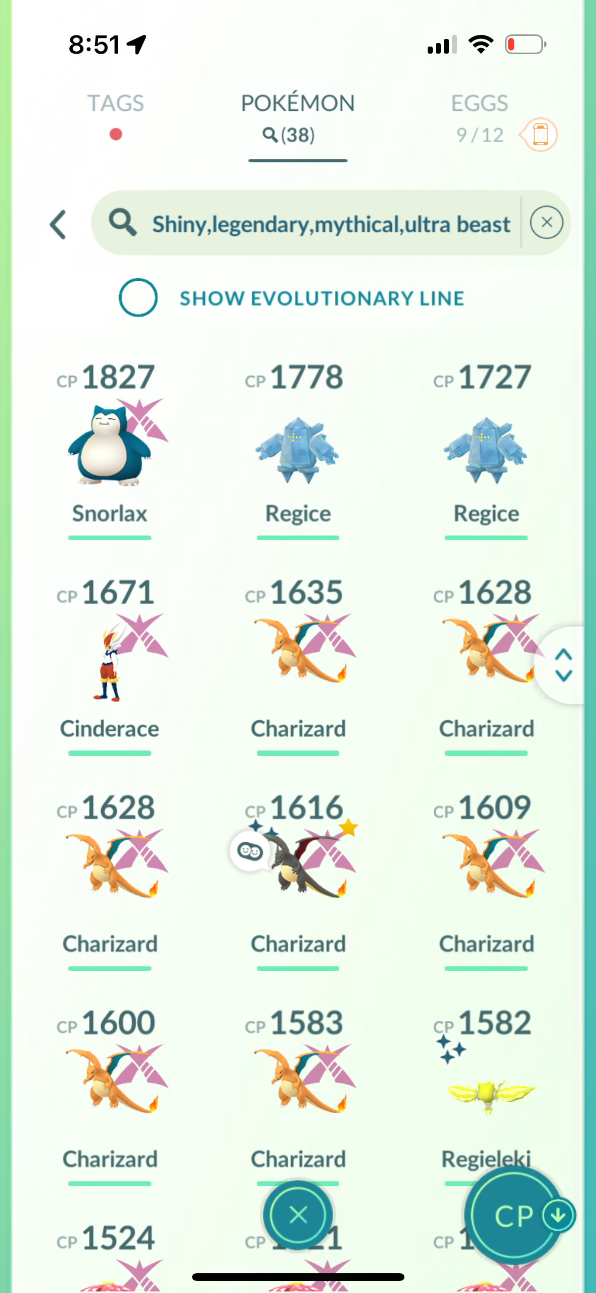 FacebookKiller account (38 Gigantamax/Shiny/Legendary)