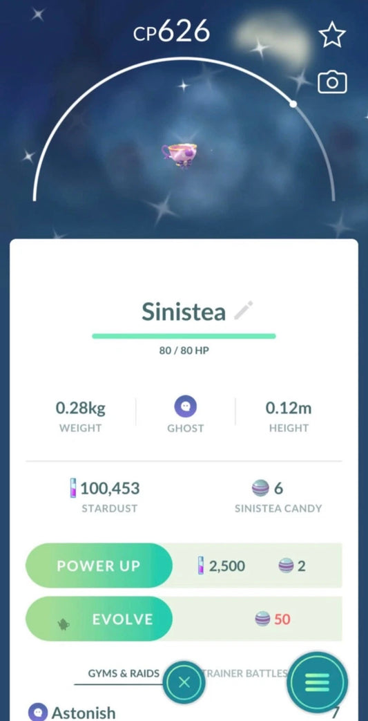 Shiny Sinistea
