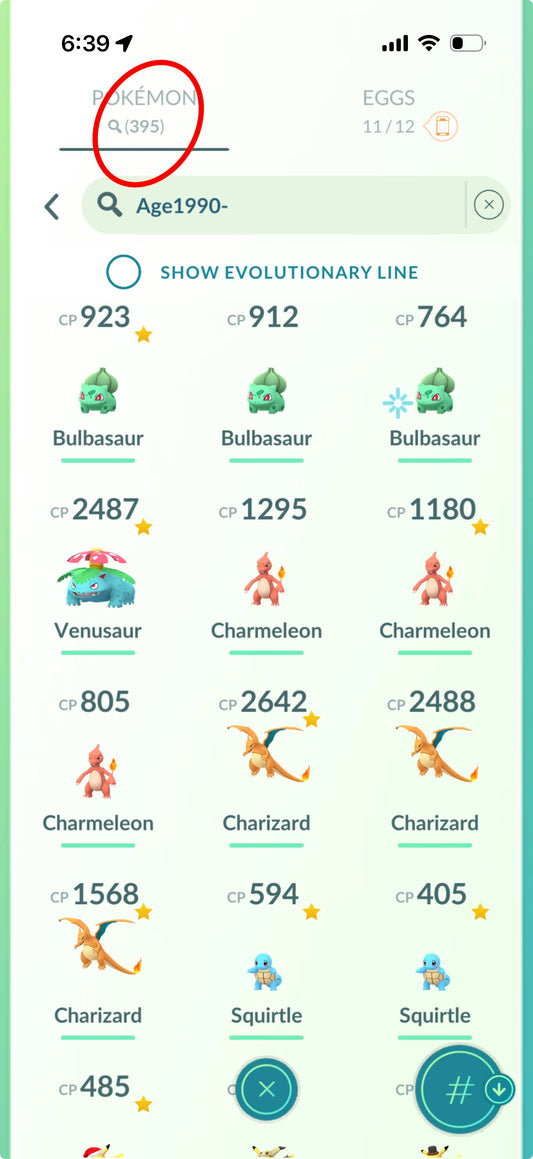 Legacy 2016 account (204 Shiny/Legendary)