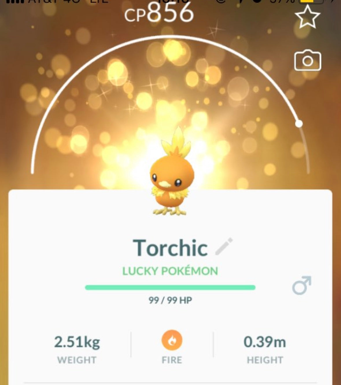 Lucky Torchic Trade