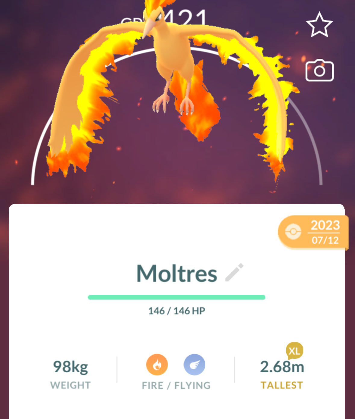 Moltres trade (read description)