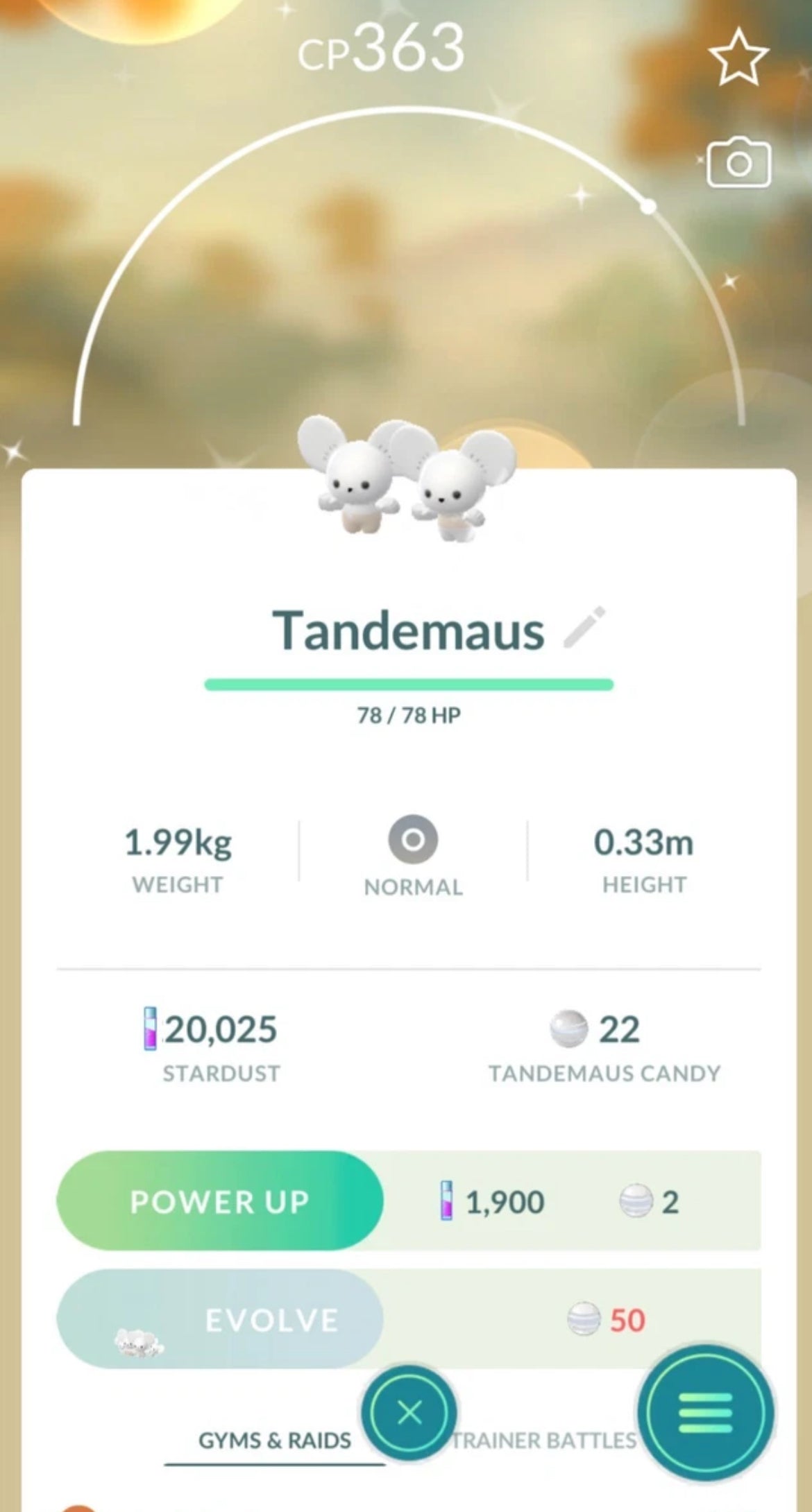 ShinyTandemaus account