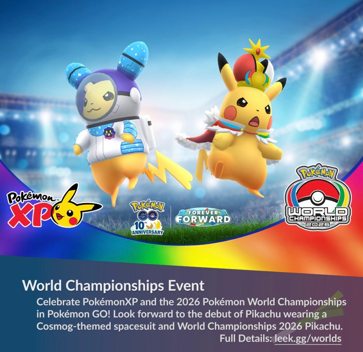 Shiny Pikachu World Championship trade or account