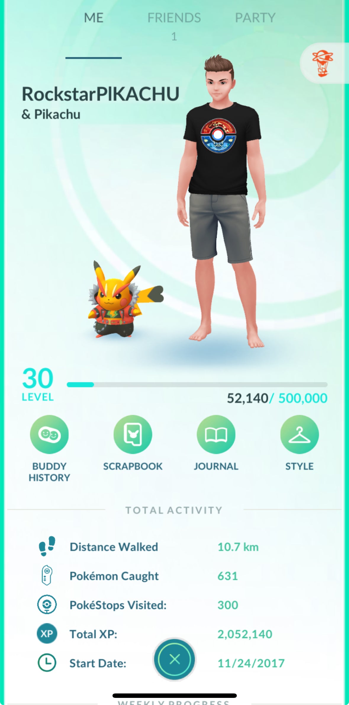 Shiny PikachuRockstar account