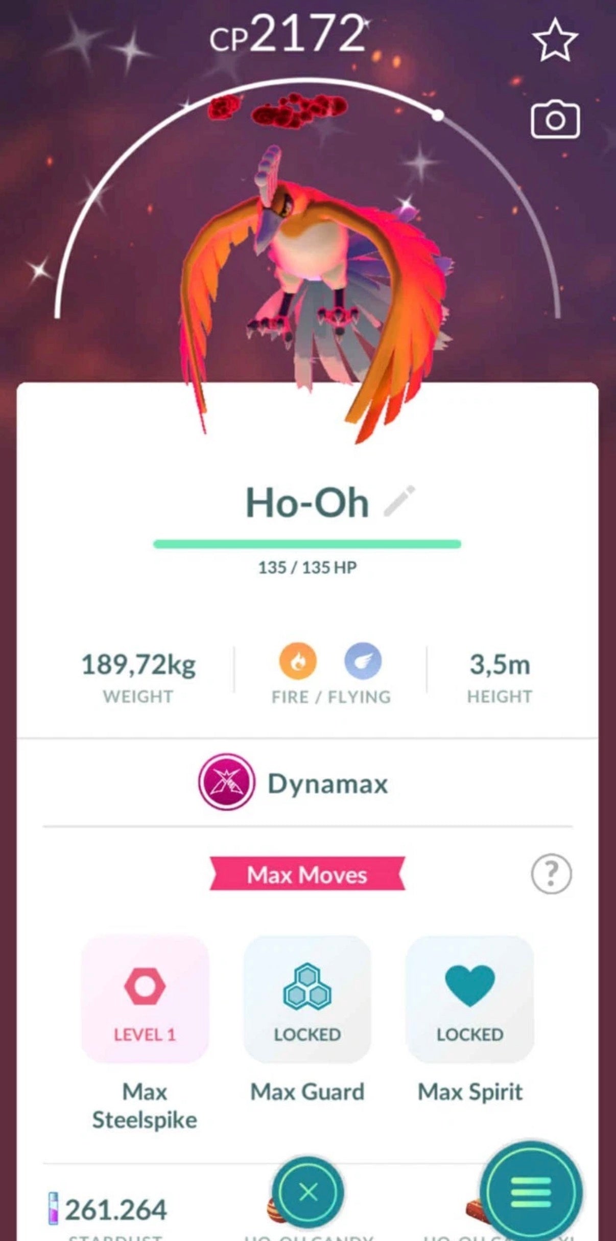 Dynamax Ho-Oh Raid Service or trade/account