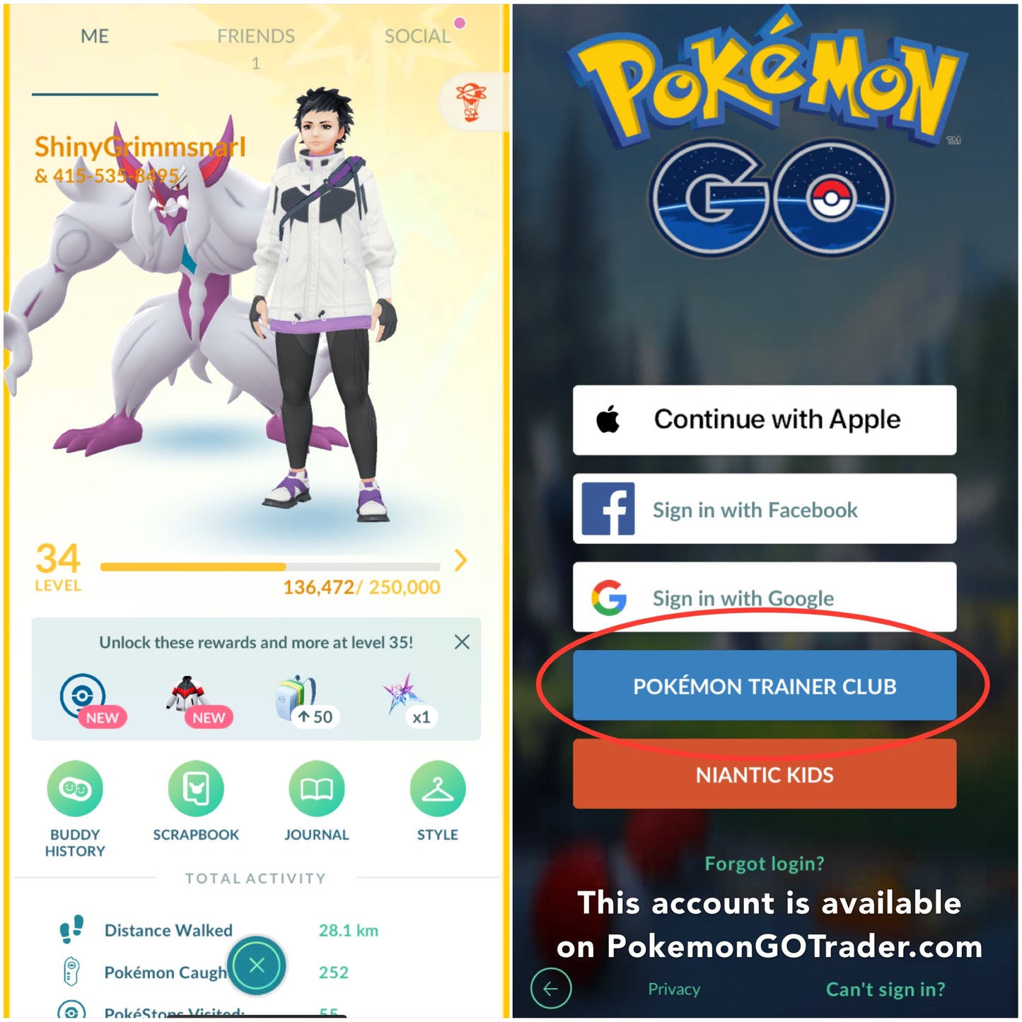 Shiny Gigantamax Grimmsnarl account