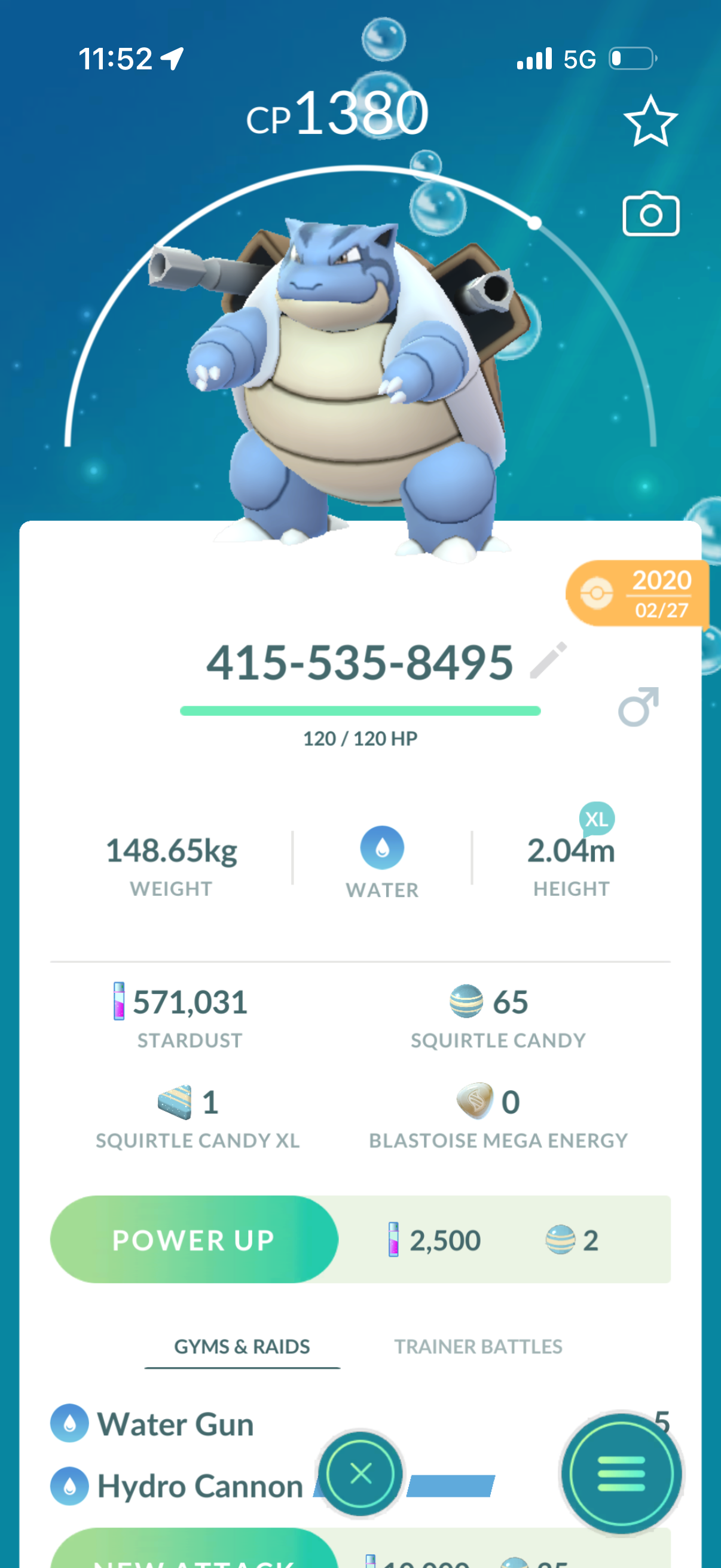 Clone Blastoise trade (guaranteed lucky)