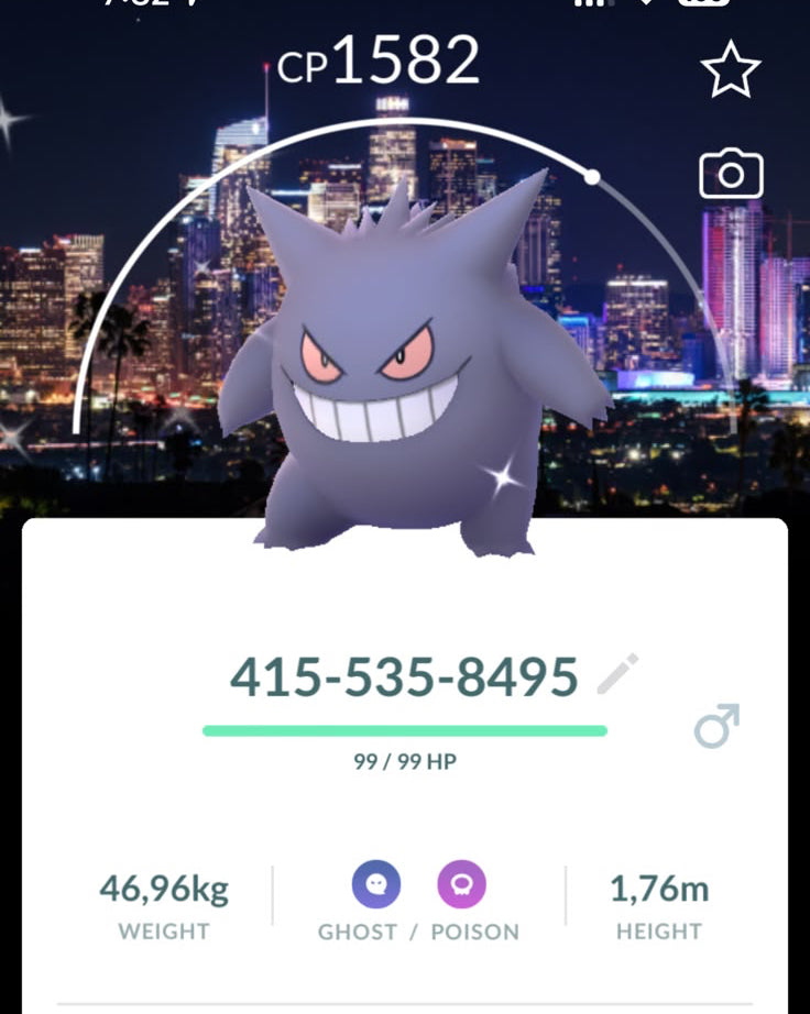 Gengar LA background trade or account