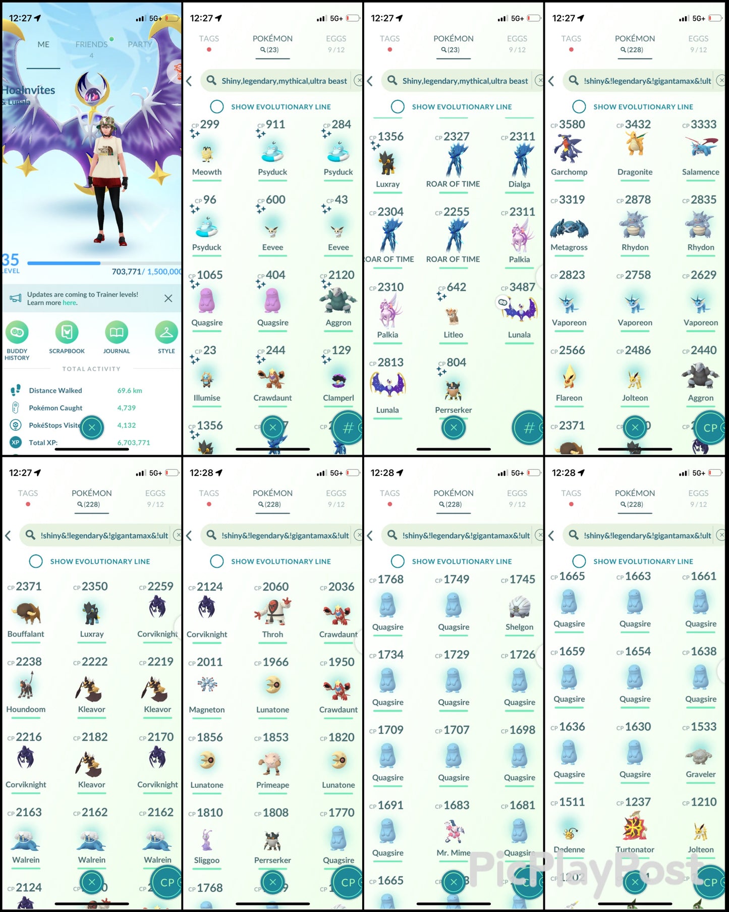 HoaInvites account (24 Shiny/Legendary)