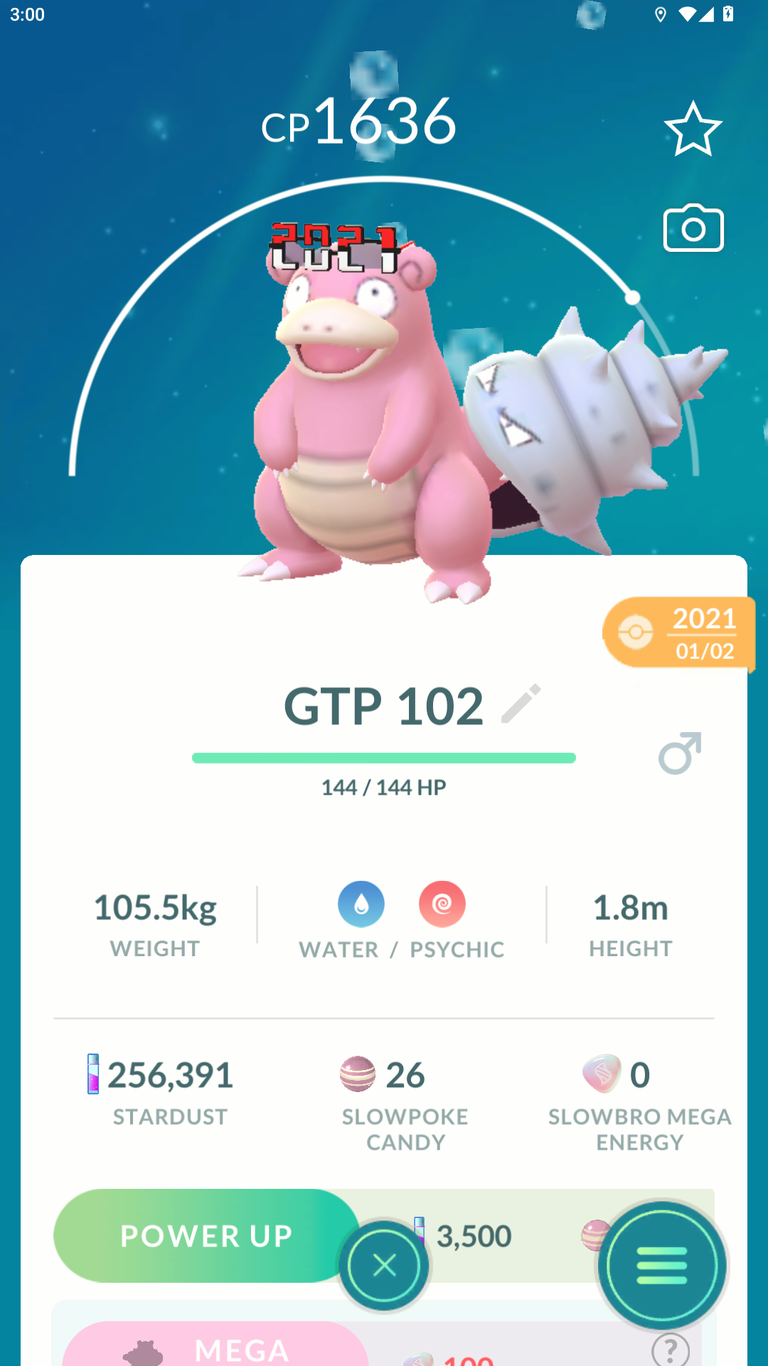New Years Slowbro trade 2021