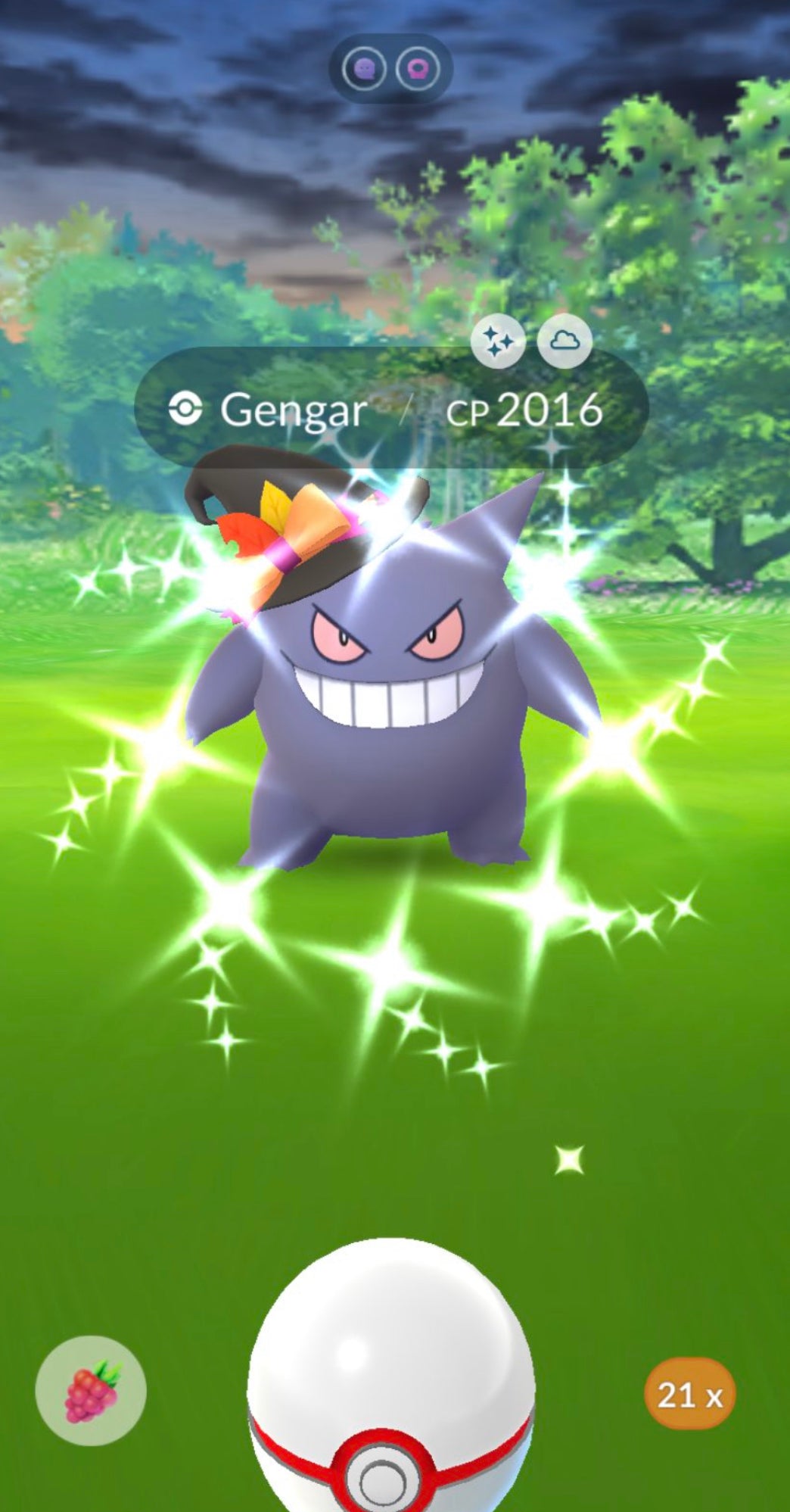 Shiny Gengar (spooky) 
