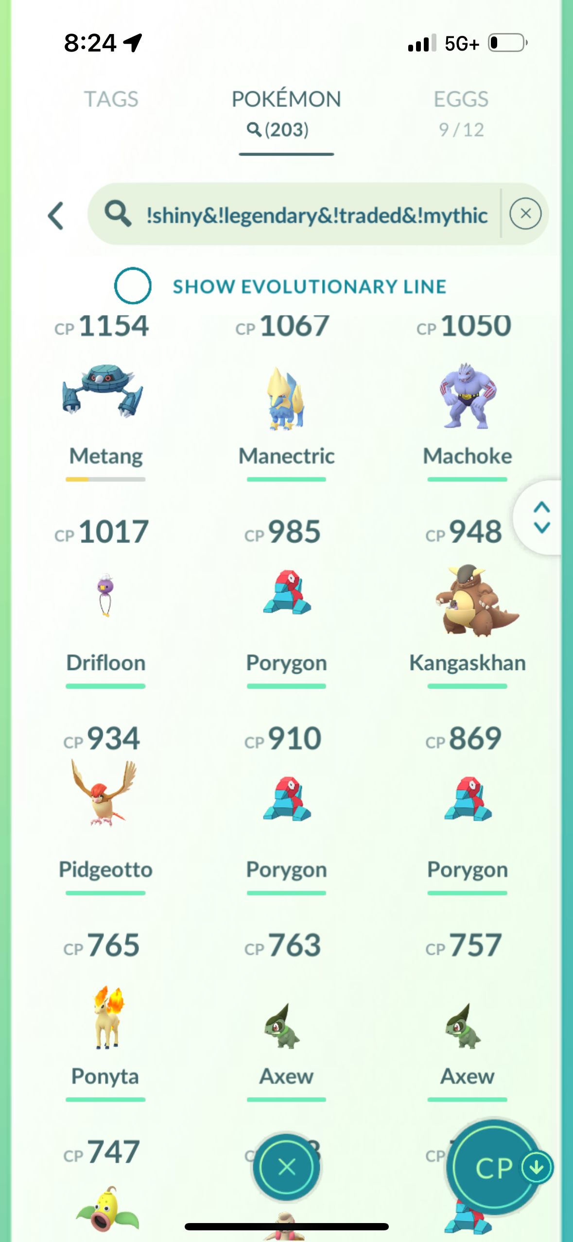 RussiasCollapse account (92 shiny/legendary)