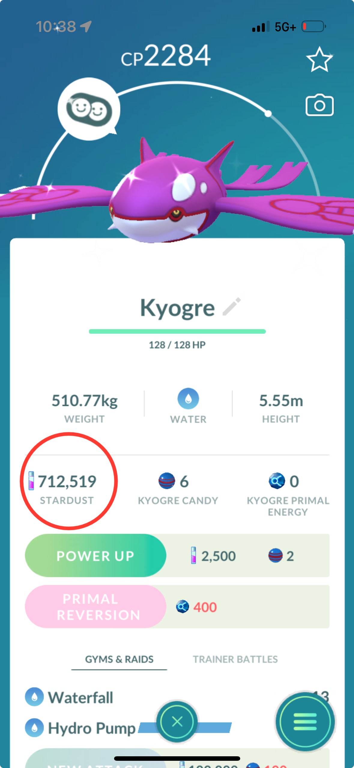 MachampSlayer account (33 shiny/700k stardust)