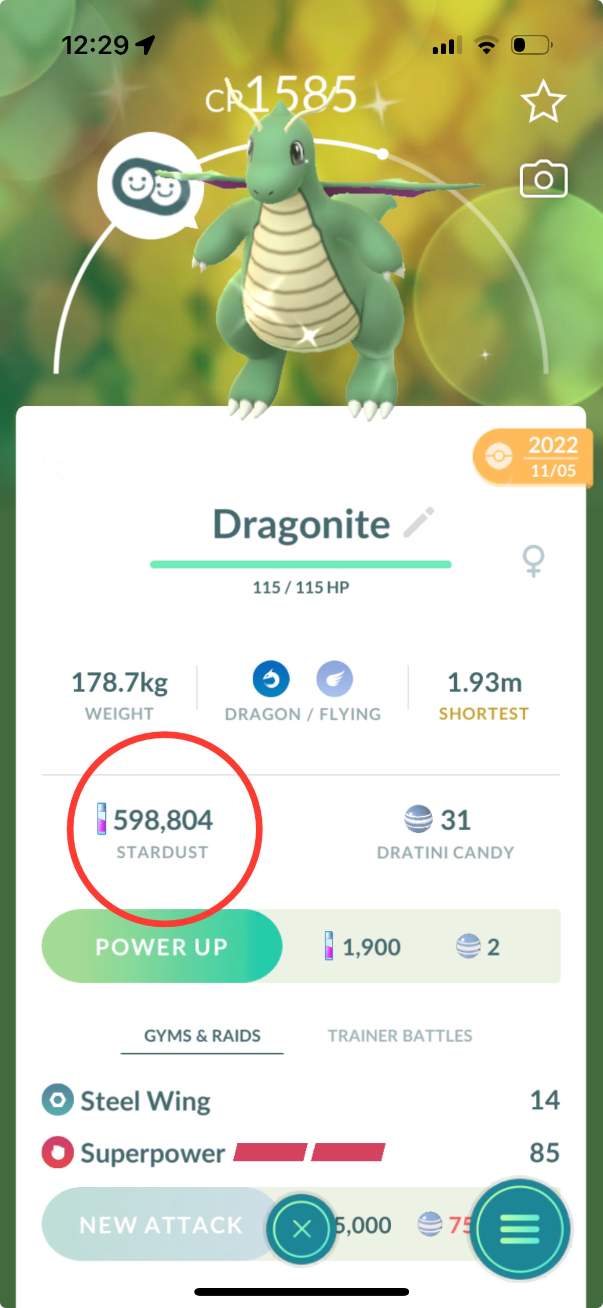 ReturnOfTrump account (47 shiny/legendary)