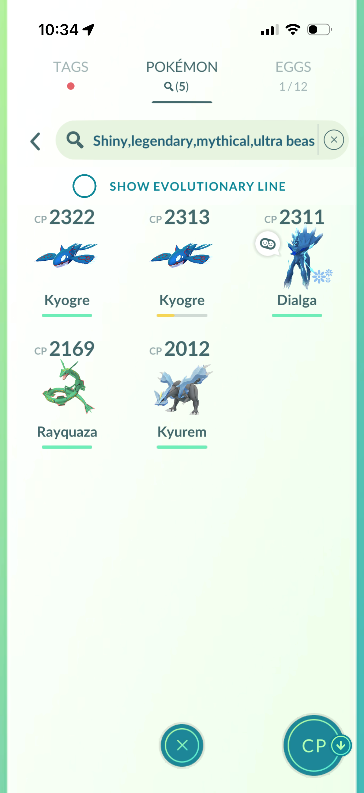 4 accounts bundle (25 shiny/legendary)