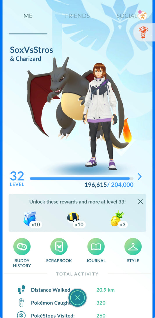 SoxVsStros account (9 Shiny/Gigantamax)