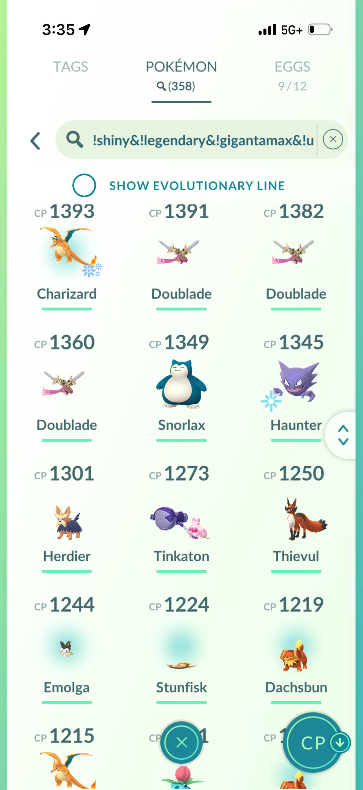CrownedBy415 account (71 Shiny/Legendary 1.9m Stardust)
