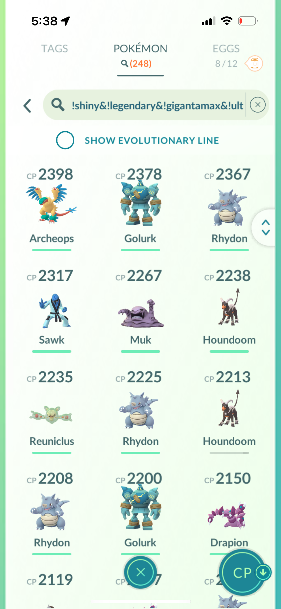 WannaPlayAGame account (52 shiny/legendary)