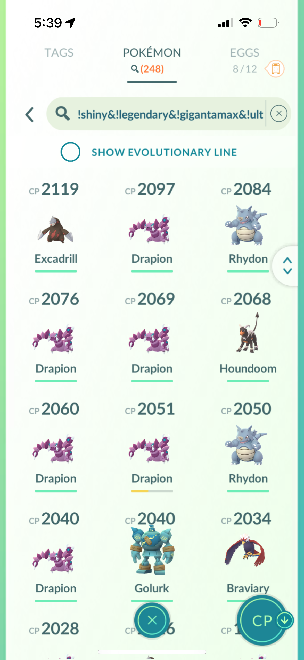 WannaPlayAGame account (52 shiny/legendary)