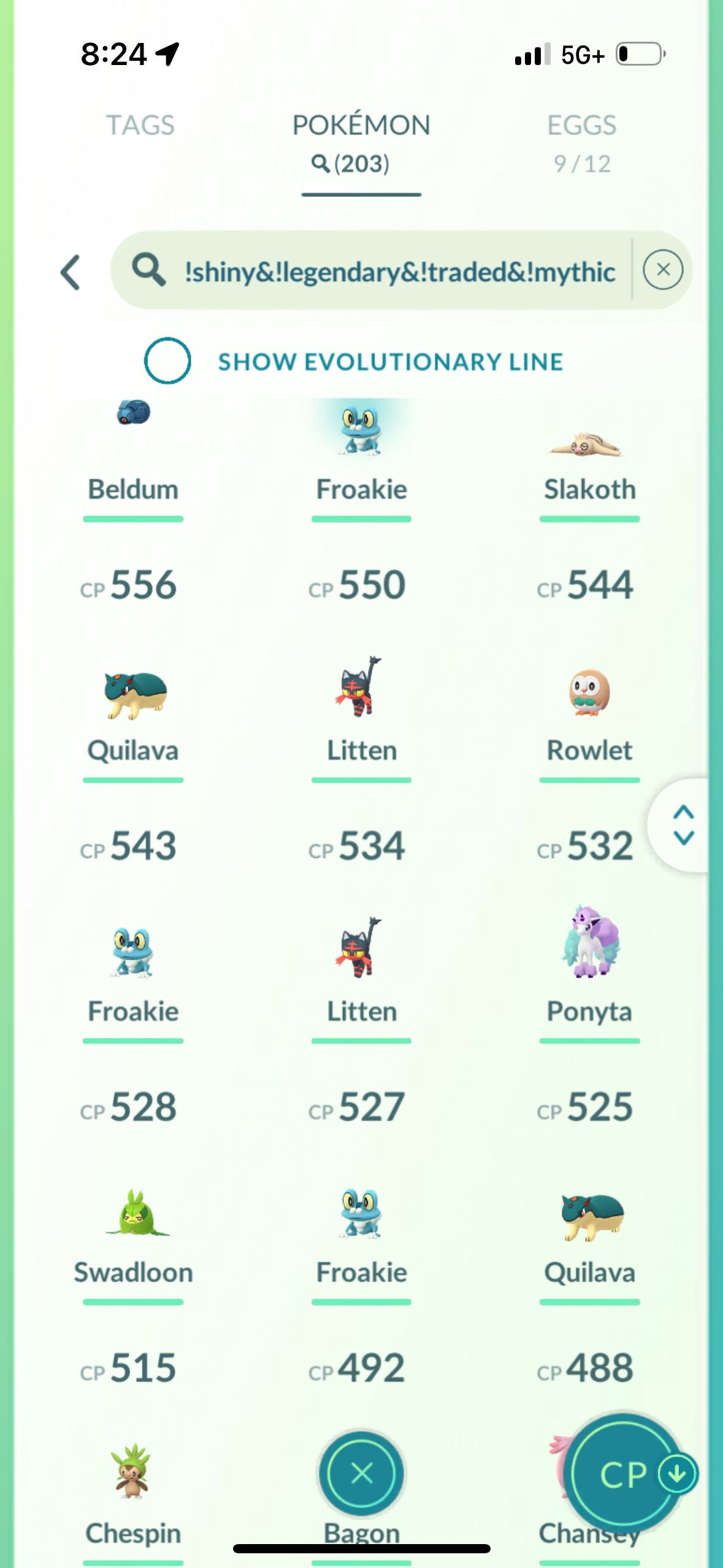 RussiasCollapse account (92 shiny/legendary)