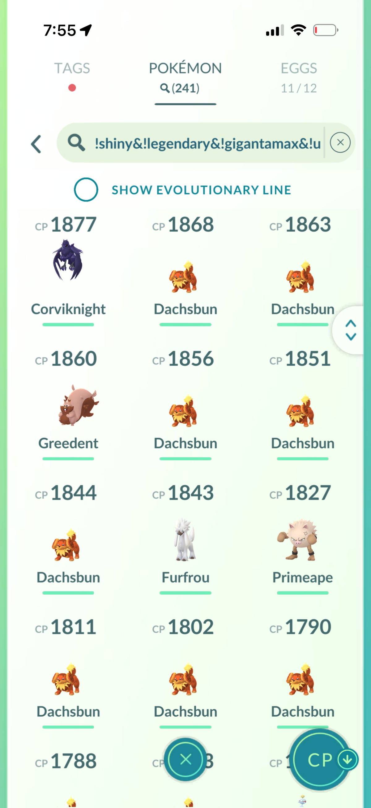 KyogrePTC account 31 Shiny/Legendary & 1.1M Stardust