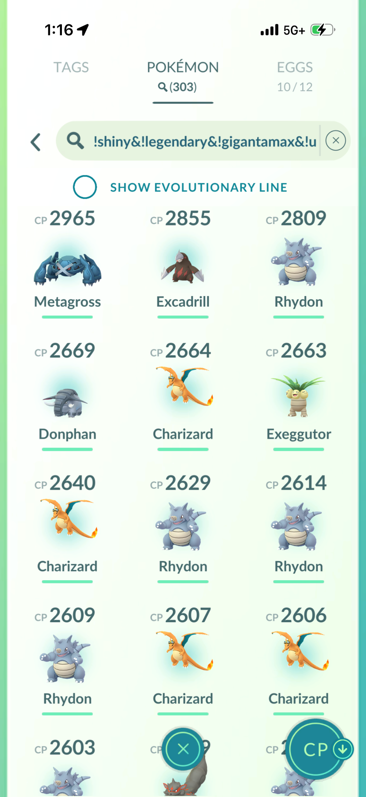 Level99Hunter account 35 Shiny/Legendary & 1m Stardust